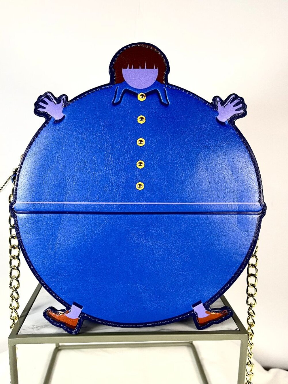 NWOT Willy Wonka "Violet Beauregarde" Blueberry Crossbody Bag
